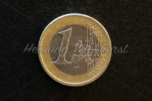 1 Euro Geldmünze - ImageShop
