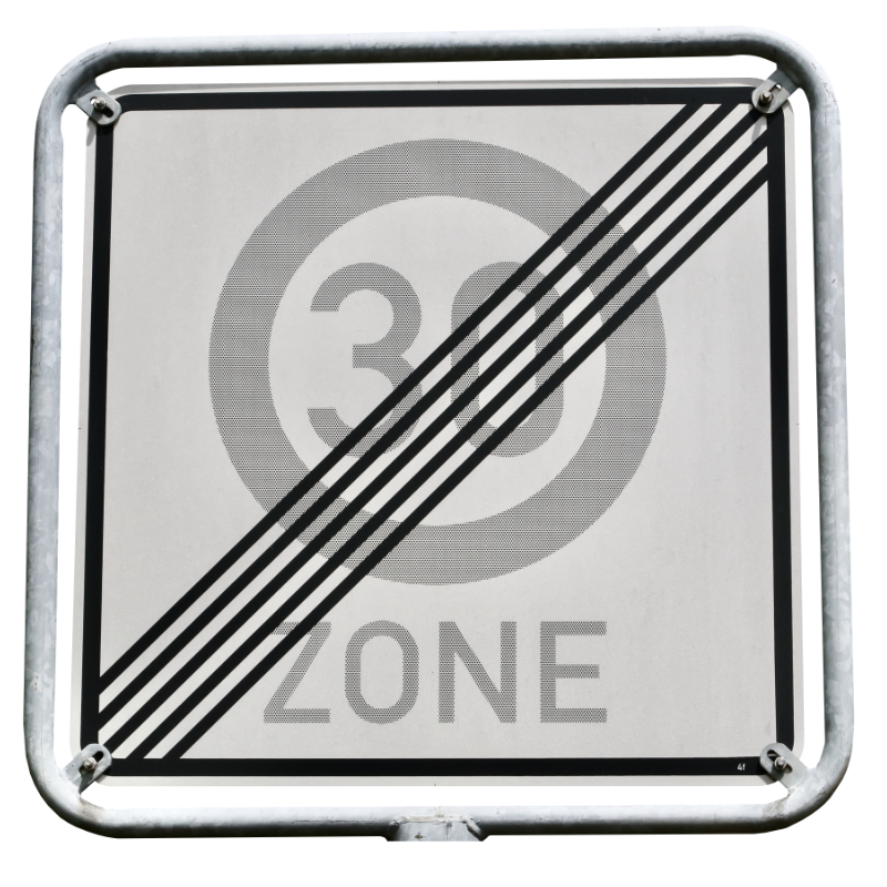 Aufhebung der 30'er Zone