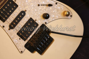 Abstrakte Ansicht einer E-Gitarre - ImageShop