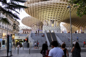 Am Metropol Parasol in Sevilla - ImageShop