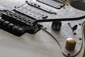 Ansicht über den Korpus einer E-Gitarre - ImageShop