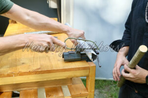 Arbeiten mit der Puksäge - ImageShop