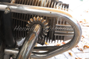 Auslass eines Motorrad-Zylinders - ImageShop