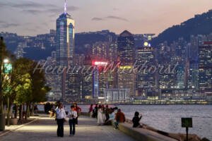 Aussicht von der Kowloon-West-Promenade - ImageShop Online