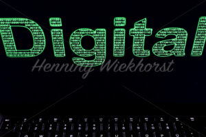 Binärer Code in Digital - ImageShop