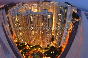 Blick in die Tiefen eines Wohnviertels - ImageShop