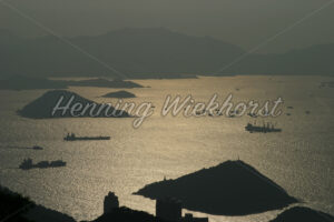 Blick vom Peak auf den Hafen - ImageShop