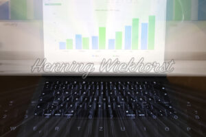 Business-Daten-Fluss aus dem Computer - ImageShop