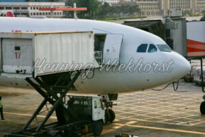 Catering für ein Flugzeug am Gate - ImageShop