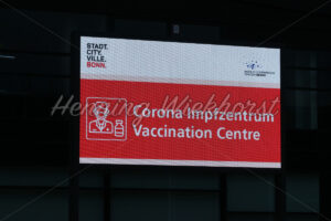 Corona-Impfzentrum in Bonn - ImageShop