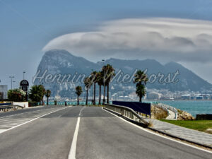 Die Anfahrt auf Gibraltar - ImageShop