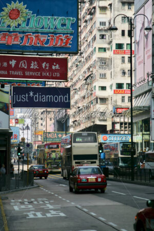 Die Nathan Road auf Kowloon - ImageShop