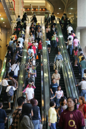 Die Rolltreppe vom Time Square - ImageShop