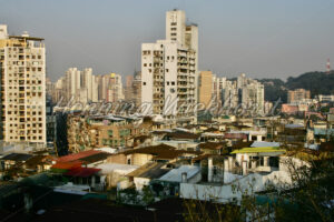 Die Skyline des alten Macau - ImageShop