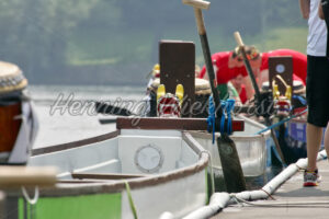 Drachenboote am Pier - ImageShop