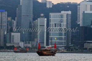 Dschunke in Hong Kong - ImageShop Online