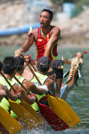 Ein Drachenboot-Trommler - ImageShop