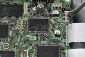 Elektronische Leiterplatte mit Prozessoren - ImageShop Online