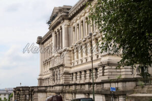 Fassade vom Palast der Justiz in Brüssel - ImageShop