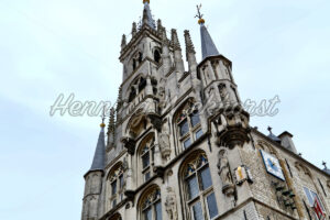Fassade vom Rathaus in Gouda - ImageShop