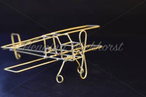 Flugzeug-Model aus Draht - ImageShop Online