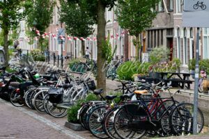 Geparkte Fahrräder in Gouda - ImageShop