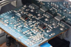 Grossansicht einer elektronischen Platine - ImageShop Online