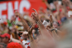 Hand aus der Menge - ImageShop