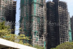 Hong Kong – Abgebrannte Siedlung in Tai Po (2) - ImageShop Online