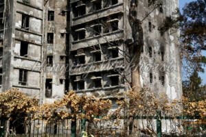 Hong Kong – Abgebrannte Siedlung in Tai Po (3) - ImageShop Online