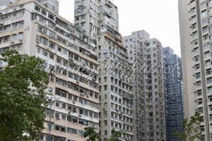 Hong Kong – alter Wohnblock in North Point - ImageShop Online