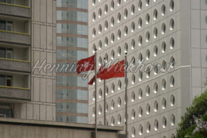 Hong Kong: Flaggen und Fassaden - ImageShop