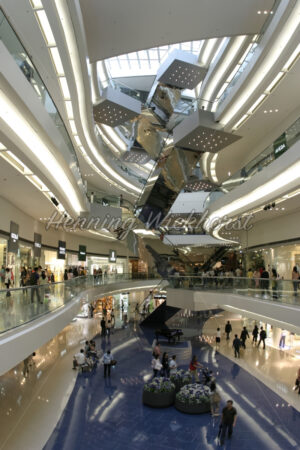 Hong Kong: Rolltreppen im Festival Walk - ImageShop