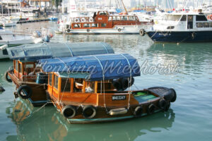 Hong Kong: Sampans in Causeway Bay - ImageShop