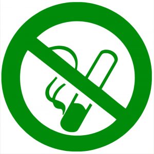 No smoking - green