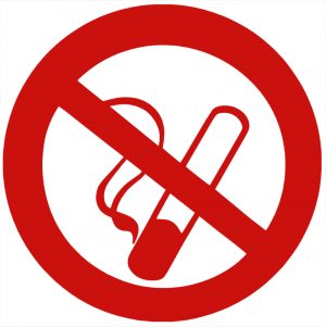 no smoking (red)