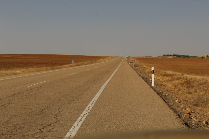 Strasse nach Salamanca