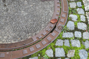 Kanaldeckel eingerahmt - ImageShop