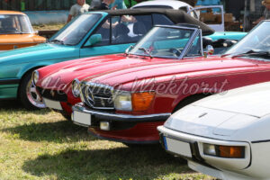 Line-Up klassischer Autos - ImageShop