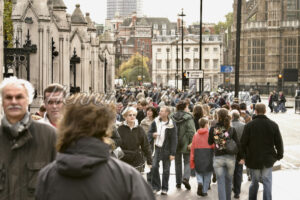London (29) – Menschenmenge in Westminster - ImageShop