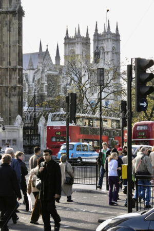 London (38) – Belebte Strasse in Westminster - ImageShop