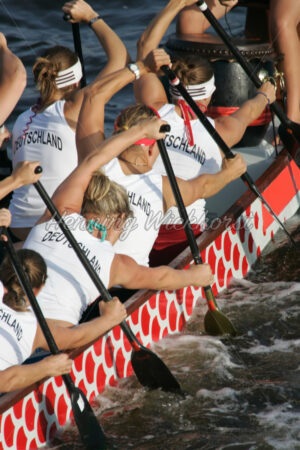 Mannschaft im Drachenboot - ImageShop