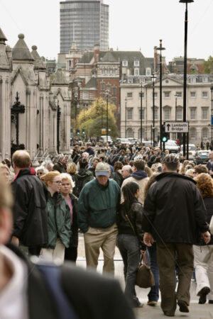 Menschenmenge in Westminster - ImageShop