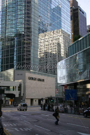 Mitten im Hong Kong Central District - ImageShop