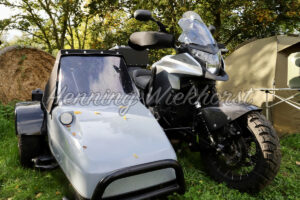 Modernes Motorrad-Gespann - ImageShop