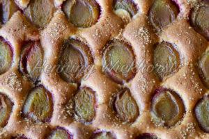 Muster von einem Pflaumenkuchen - ImageShop