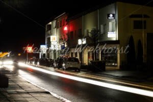 Niederbachem (16) – abendlicher Verkehr bei Regen - ImageShop Online