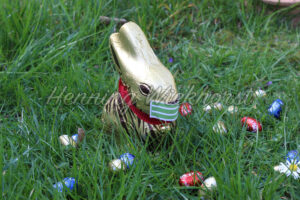 Osterhase mit Maske gegen Corona - ImageShop