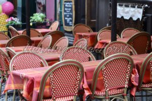 Restaurant im Freien in Strassburg - ImageShop