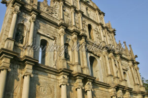 Saint-Paul-Fassade in Macao - ImageShop